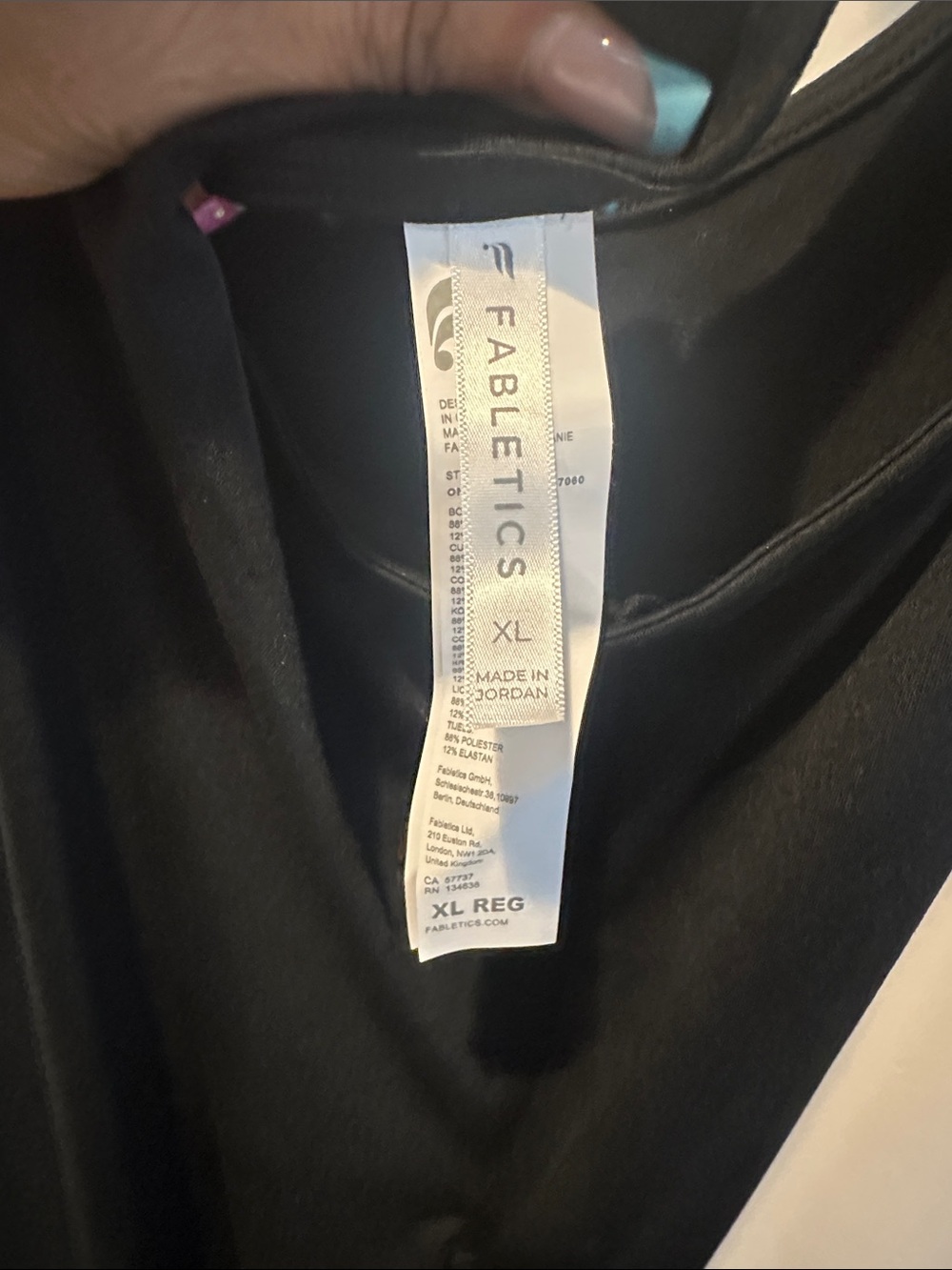 Fabletics Jumpsuit Size XL - Picture 5 of 6